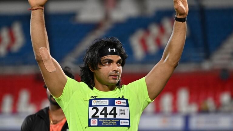 Neeraj Chopra and Kishore Jena LIVE Score, Javelin Throw Paris Olympics 2024 Qualification round: Neeraj Chopra throws stunning 89.34m to reach final