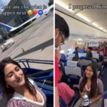 Passenger proposes to partner on IndiGo flight, and viral video melts hearts. Watch